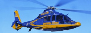 U of M Health System's Survival Flight Helicopter