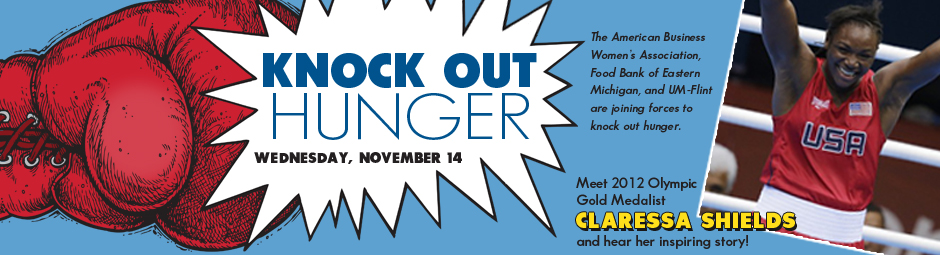 "Knock Out Hunger" with Claressa Shields | November 14