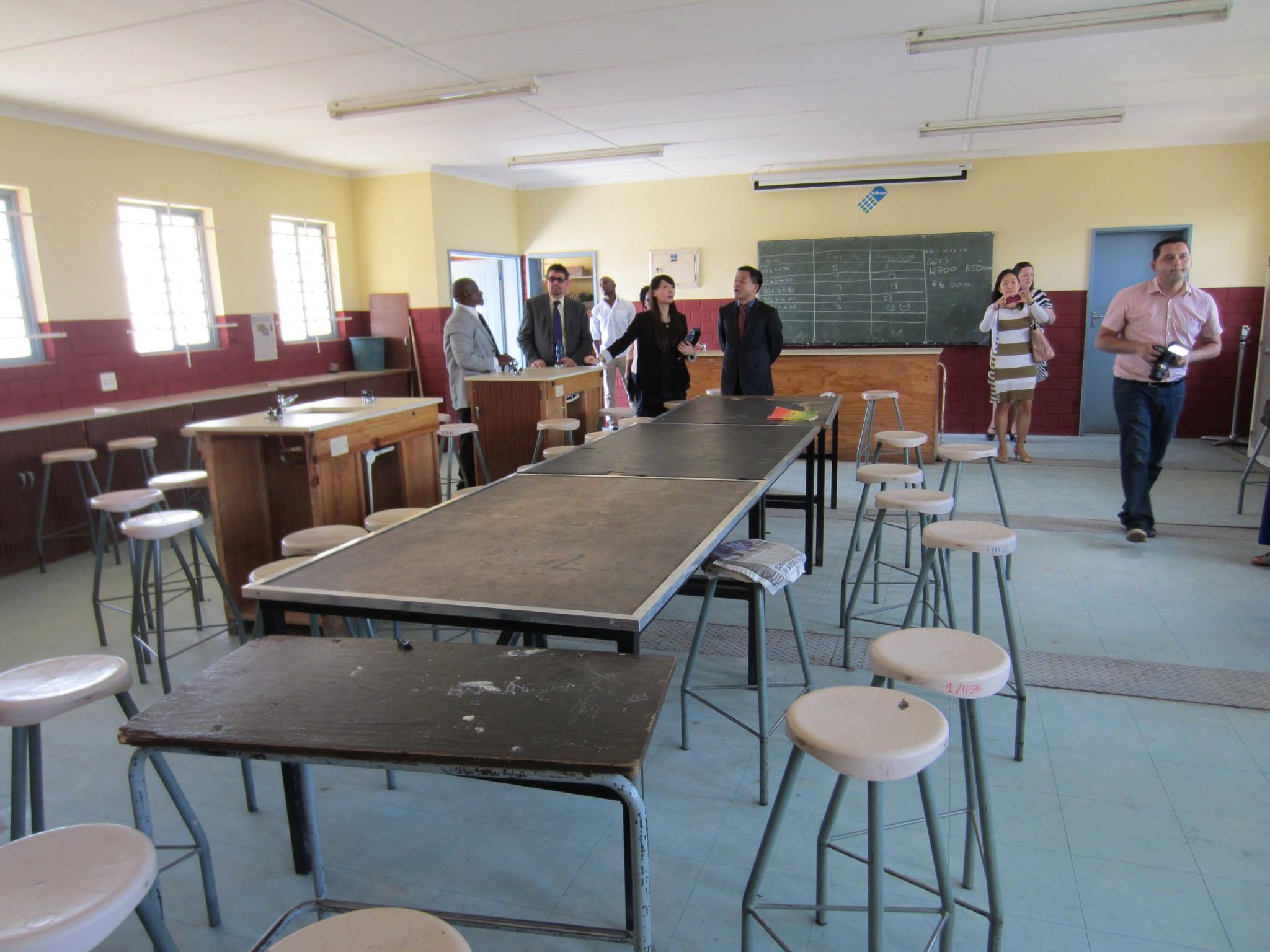 Ilanga High School Classroom