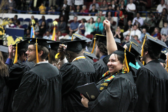 UM-Flint graduates celebrate at commencement