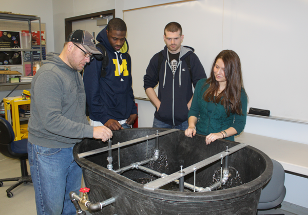 A Jominy End Quench Test measures the hardenability of materials.