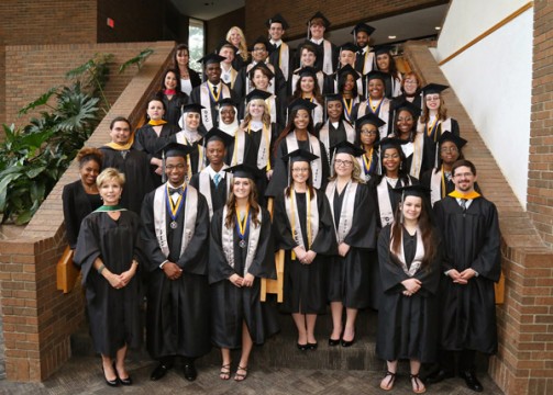 2015 Genesee Early College graduating class