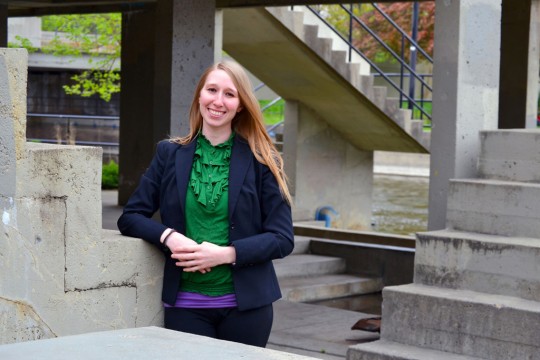 UM-Flint graduate student and lecturer Emma Davis