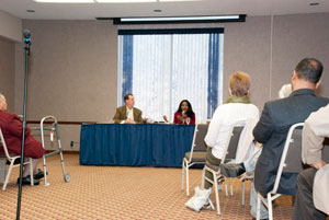 Historian and author Isabel Wilkerson at 2012 Sullenger Dialogue. 