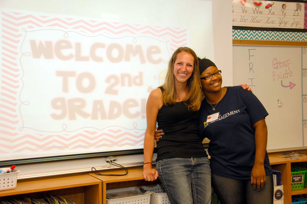 Teacher candidate and teacher mentor at Siple Elementary