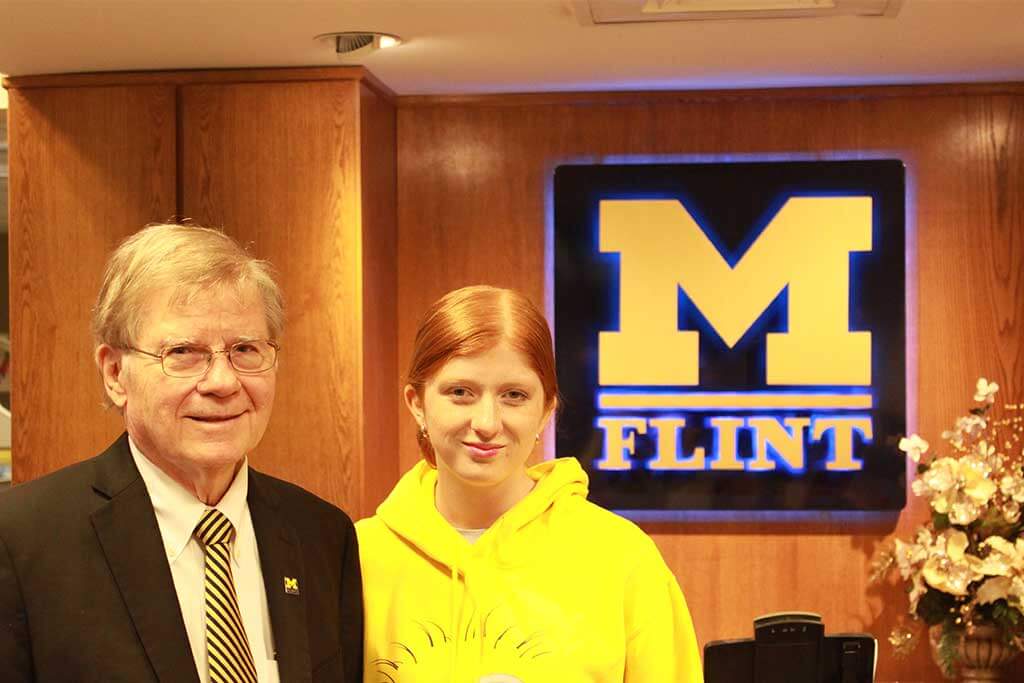 Edwin Gullekson (L) and Jenna Gullekson (R)