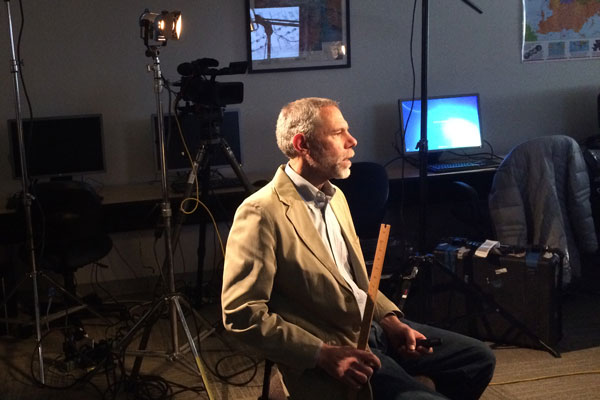 UM-Flint's Martin Kaufman, PhD being interviewed by MSNBC.