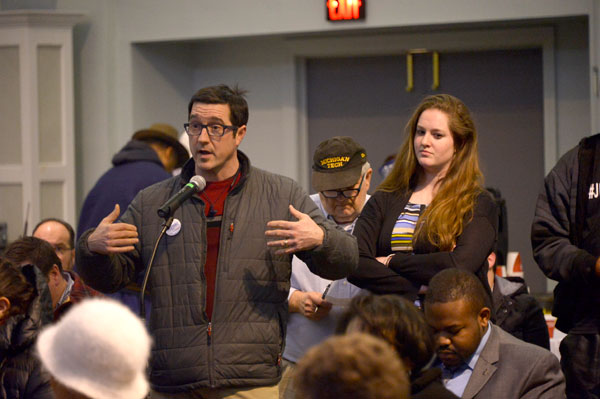 Most attendees were from Flint, but many came from Ann Arbor and beyond. 