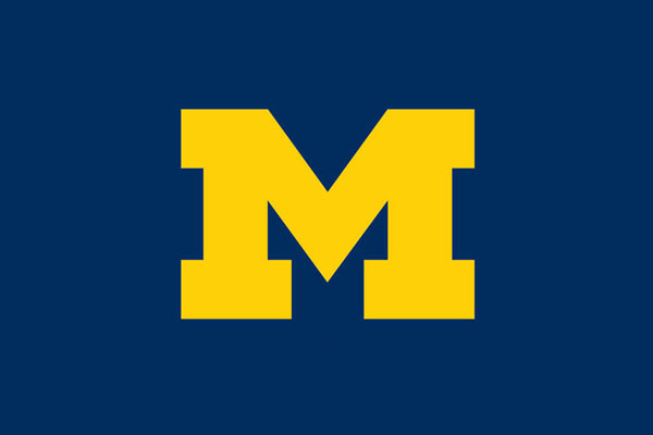 The University of Michigan's Block M