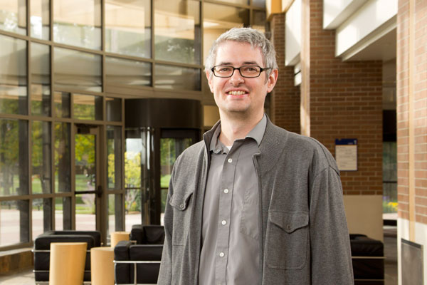 UM-Flint assistant professor of physics James Alsup, PhD