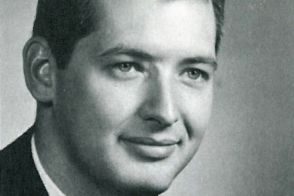 William Shedd's senior picture in the 1964 yearbook.