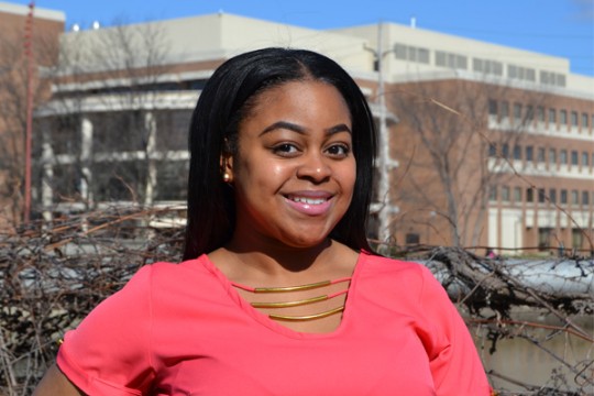 UM-Flint Communication Major Tajhae Barr