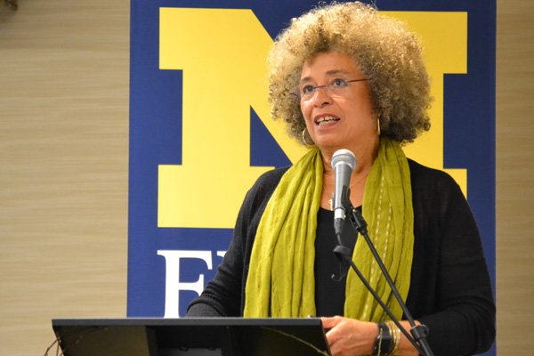 Angela Davis at the University of Michigan-Flint