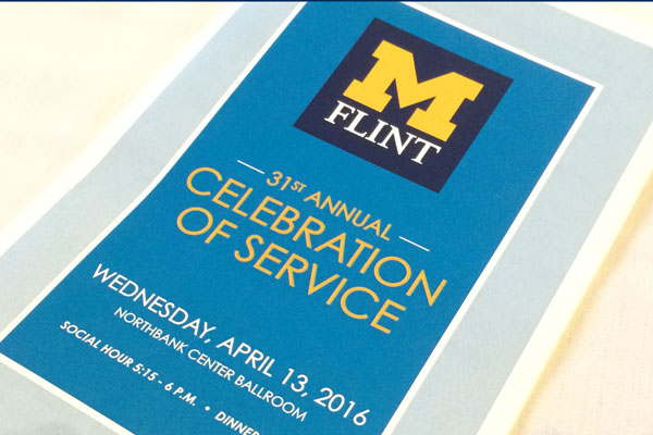 UM-Flint's 31st Annual Celebration of Service