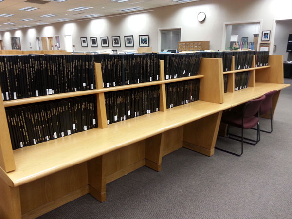 Hard copies of theses and dissertations in UM-Flint's Thompson Library.