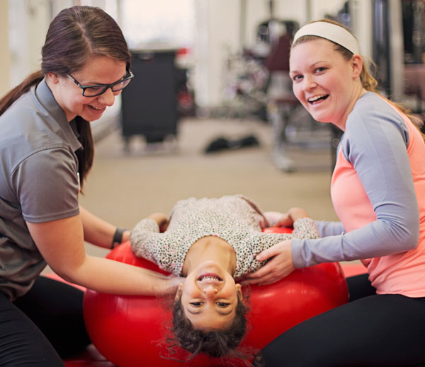 UM-Flint physical therapy students make learning feel like play.