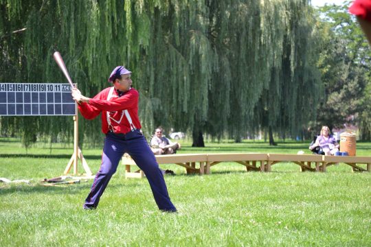 Lumber City Base Ball Club at Ojibway Island Park.