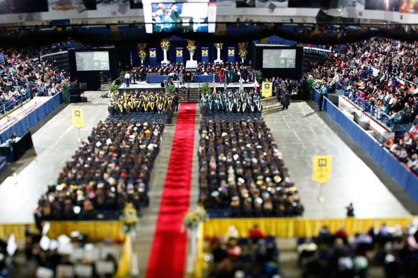 UM-Flint Class of 2016 May Commencement at Dort Federal Credit Union Arena