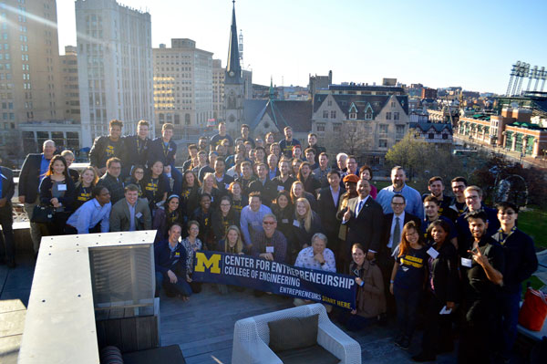 University of Michigan's 2016 DTrek students