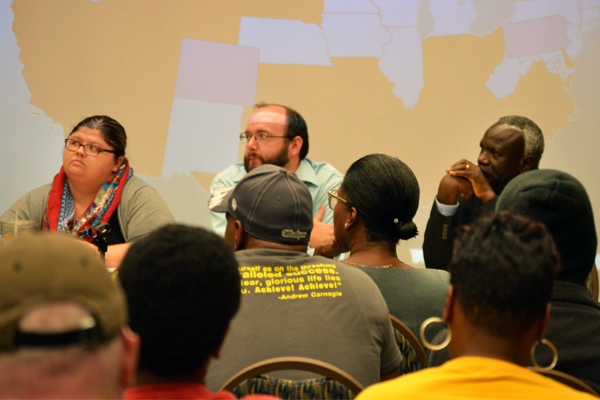 UM-Flint Political Science faculty at the 2015 Constitution Day event