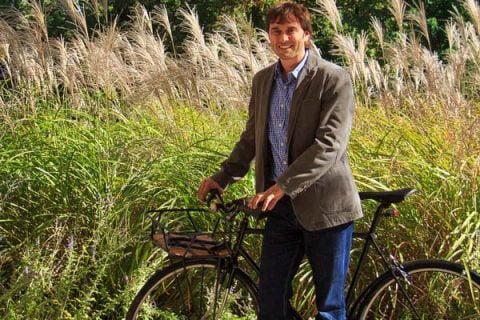 Dr. Greg Rybarczyk of UM-Flint's Department of Geography, Planning and Environment