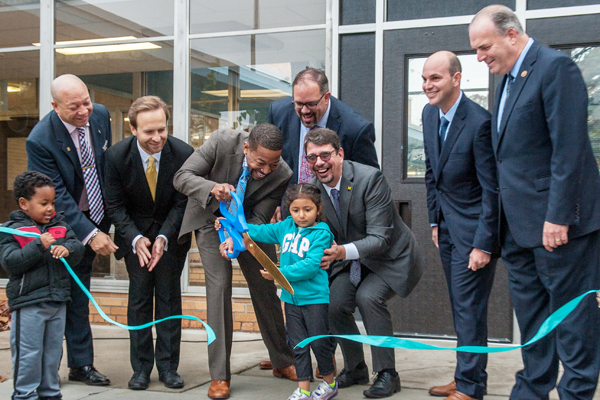 The opening of Cummings Great Expectations, An Early Childhood Center in Flint.