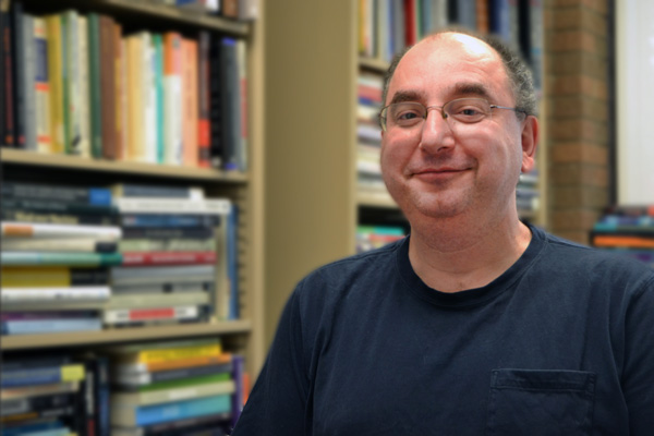 Adam Lutzker, associate professor of economics at UM-Flint and faculty speaker at the first Liberal Learning and Entrepreneurialism forum.