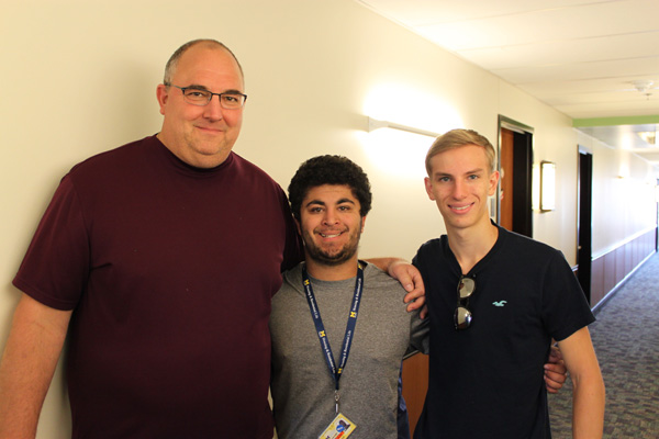 Frank Sovis, Ben Sovis, and Matt Halash.