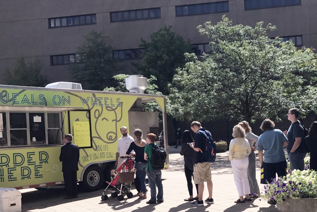 UMFlint "Street Eats" brings food trucks to campus University of MichiganFlint