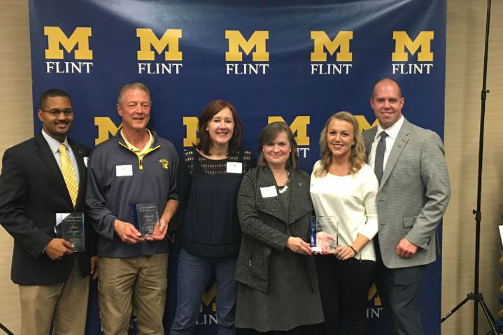 UM-Flint honors six “Distinguished Educators.”