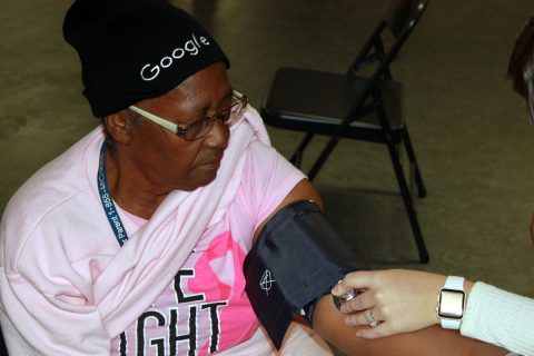 Flint resident Joyce Jack-Hughes appreciates the services offered by PT Heart.