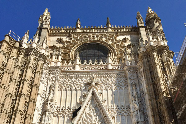 Seville Cathedral in Seville, Spain—where UM-Flint's School of Education and Human Services has a new partnership with Universidad Loyola Andalucia.