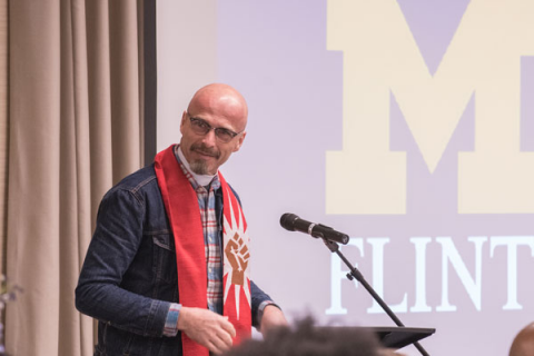 Rev. Dan Scheid of St. Paul's Episcopal Church.