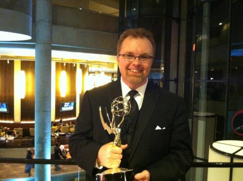 UM-Flint Theatre alumnus Ernie Gilbert ('92) has won multiple awards, including an Emmy, for his work.