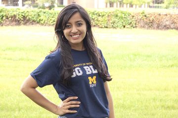 Riddhi Mehta recruits future UM-Flint students throughout Asia and beyond.