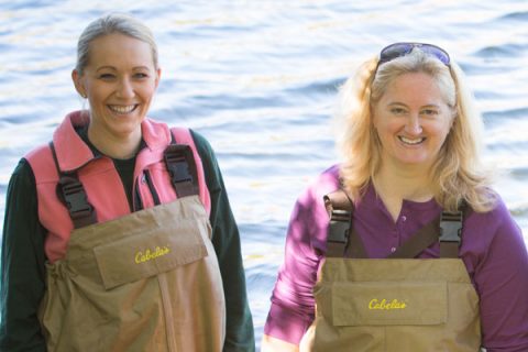 Danielle Potts and Heather Dawson are UM-Flint faculty members in the Department of Biology.