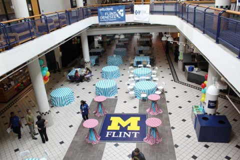 First floor of University Pavilion