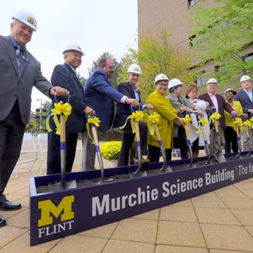 UM-Flint breaks ground on $39 million Murchie Science Building expansion