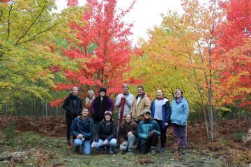 Dr. Jill Witt brought her Forest Ecology class to the University of Michigan Biological Station to put their research skills to work.