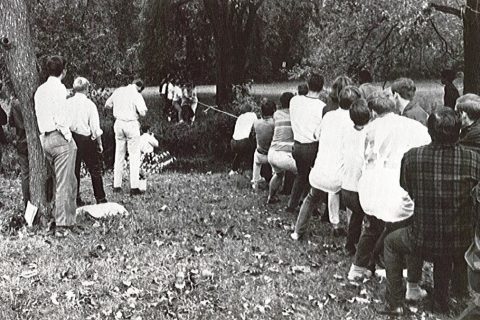 On October 20, at the UM-Flint Family Day event, members of the campus community intend to bring the tug-of-war tradition back.