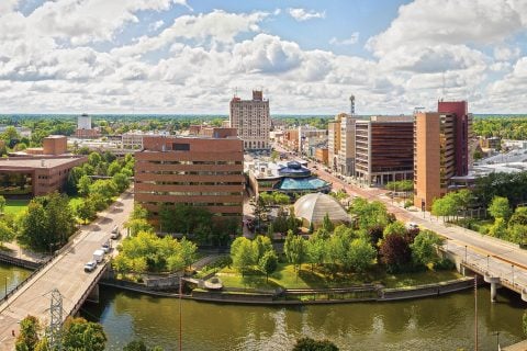 The University of Michigan-Flint's downtown campus