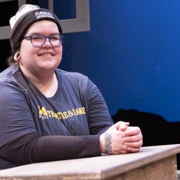 Setting the stage: theatre student Lisa Bilaski showcases her scenic design skills