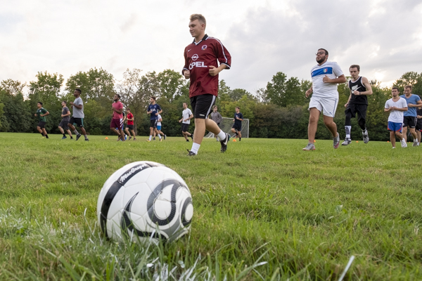 UM-Flint men's and women's club soccer teams kickoff their seasons Saturday, September 21, 2019.