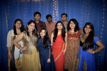 University of Michigan-Flint students dress in traditional Indian clothing to celebrate Diwali, the Festival of Lights.