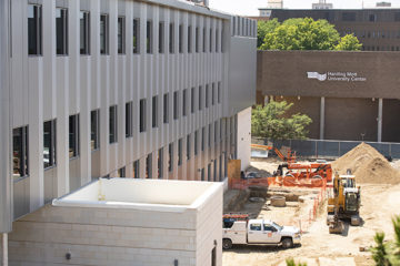 Photo of MSB Expansion construction