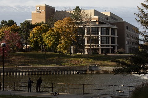 Photo of exterior of William S. White Building