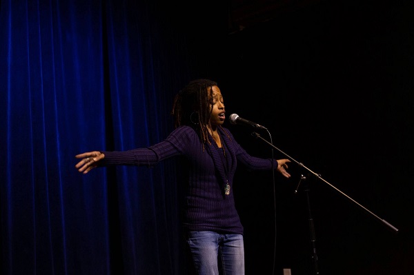 Photo of spoken word artist Kirei Turner