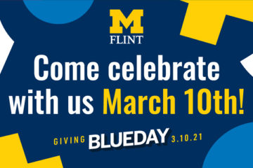 Giving Blueday graphic