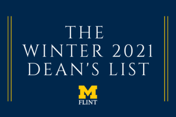 Winter 2021 Dean's List graphic