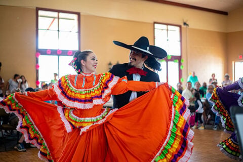 Photo of man and woman dancing